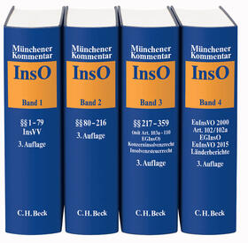 Kirchhof/Stürner/Eidenmüller | Münchener Kommentar zur Insolvenzordnung: InsO | Buch | 978-3-406-64340-8 | sack.de