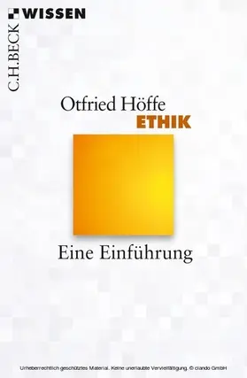 Höffe |  Ethik | eBook | Sack Fachmedien