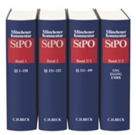 Münchener Kommentar zur Strafprozessordnung: StPO - Gesamtwerk | Buch | sack.de