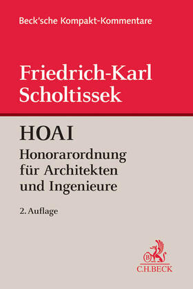 Scholtissek | HOAI - Kommentar | Buch | sack.de