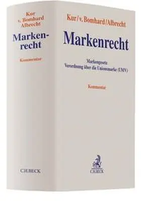 Kur / Bomhard / Albrecht | Markenrecht | Buch | 978-3-406-64792-5 | sack.de
