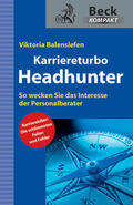 Balensiefen |  Karriereturbo Headhunter | Buch |  Sack Fachmedien