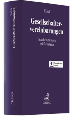 Kinzl |  Gesellschaftervereinbarungen | Buch |  Sack Fachmedien