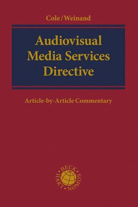 Cole / Metzdorf | Audiovisual Media Services Directive | Buch | 978-3-406-65092-5 | sack.de