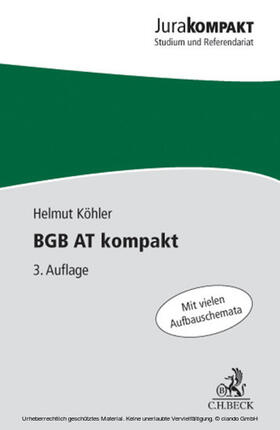 Köhler | BGB AT kompakt | E-Book | sack.de