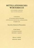 Bayerische Akademie der Wissenschaften / Lehmann / Stroux |  Mittellateinisches Wörterbuch  42. Lieferung (hebdomadarius - hospitalarius) | Buch |  Sack Fachmedien