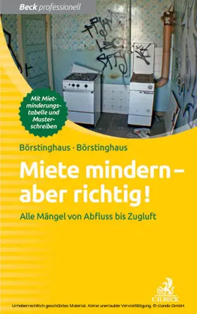Börstinghaus |  Miete mindern - aber richtig! | eBook | Sack Fachmedien
