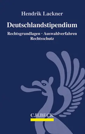 Lackner |  Deutschlandstipendium | Buch |  Sack Fachmedien
