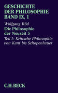 Röd |  Geschichte der Philosophie Bd. 9/1: Die Philosophie der Neuzeit 3 | eBook | Sack Fachmedien