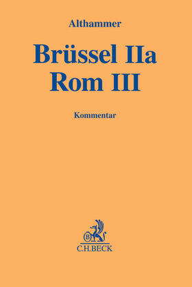 Althammer |  Brüssel IIa Rom III | Buch |  Sack Fachmedien
