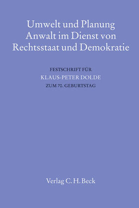 Kirchhof / Paetow / Uechtritz |  Umwelt und Planung | Buch |  Sack Fachmedien
