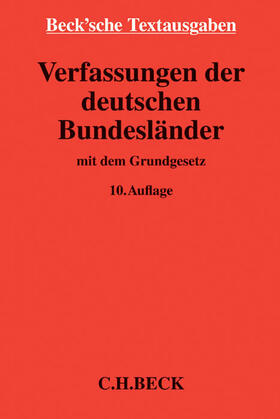  Verfassungen der deutschen Bundesländer | Buch |  Sack Fachmedien