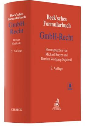 Breyer / Najdecki |  Beck'sches Formularbuch GmbH-Recht | Buch |  Sack Fachmedien