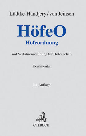 Lange / Wulff / Lüdtke-Handjery | Höfeordnung | Buch | 978-3-406-66309-3 | sack.de