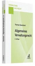 Sauerland |  Allgemeines Verwaltungsrecht | Buch |  Sack Fachmedien