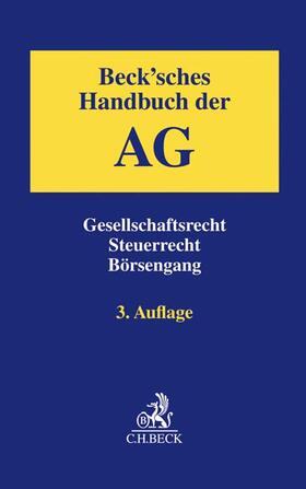 Drinhausen / Eckstein |  Beck'sches Handbuch der AG | Buch |  Sack Fachmedien