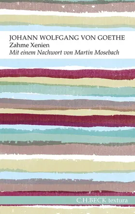 Goethe |  Zahme Xenien | eBook | Sack Fachmedien