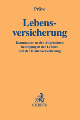 Präve |  Lebensversicherung | Buch |  Sack Fachmedien