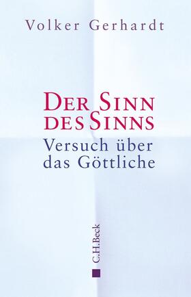 Gerhardt |  Gerhardt, V: Sinn des Sinns | Buch |  Sack Fachmedien