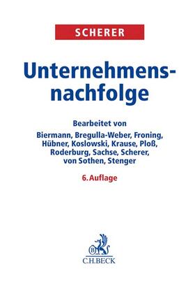 Sudhoff / Scherer | Unternehmensnachfolge | Buch | sack.de
