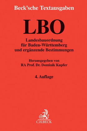 Kupfer |  Landesbauordnung für Baden-Württemberg | Buch |  Sack Fachmedien