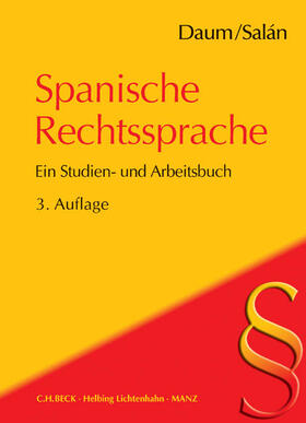 Daum / Salán García | Spanische Rechtssprache | Buch | 978-3-406-67159-3 | sack.de