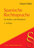 Daum / Salán García |  Spanische Rechtssprache | Buch |  Sack Fachmedien