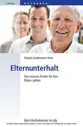 Lindemann-Hinz |  Elternunterhalt | eBook | Sack Fachmedien