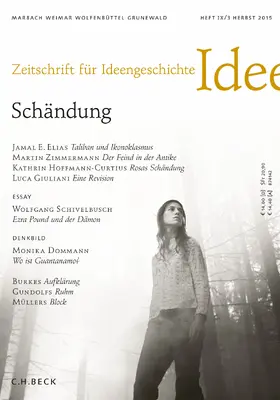 Matala de Mazza / Raulff |  Zeitschrift für Ideengeschichte Heft IX/3 Herbst 2015 | Buch |  Sack Fachmedien