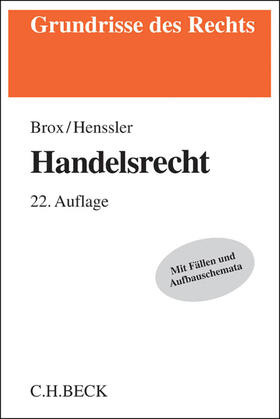Brox / Henssler | Handelsrecht | Buch | 978-3-406-67473-0 | sack.de