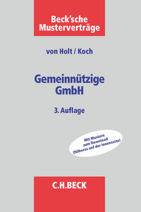 Holt / Koch | Holt, T: Gemeinnützige GmbH | Buch | 978-3-406-67624-6 | sack.de