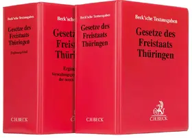  Gesetze des Freistaates Thüringen: Textsammlung und Ergänzungsband - Kombination, mit Fortsetzungsbezug | Loseblattwerk |  Sack Fachmedien