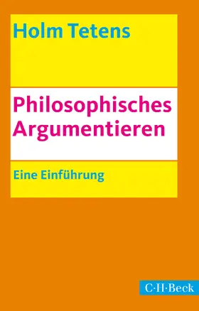 Tetens |  Philosophisches Argumentieren | Buch |  Sack Fachmedien