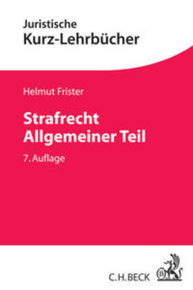 Frister | Strafrecht Allgemeiner Teil | Buch | 978-3-406-67895-0 | sack.de