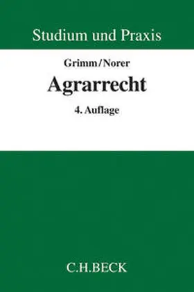 Grimm / Norer |  Agrarrecht | Buch |  Sack Fachmedien