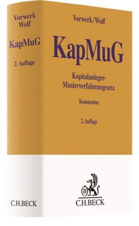 Vorwerk / Wolf |  Kapitalanleger-Musterverfahrensgesetz: KapMuG  | Buch |  Sack Fachmedien