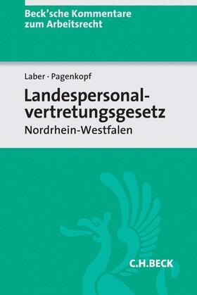 Laber / Pagenkopf |  Landespersonalvertretungsgesetz Nordrhein-Westfalen | Buch |  Sack Fachmedien