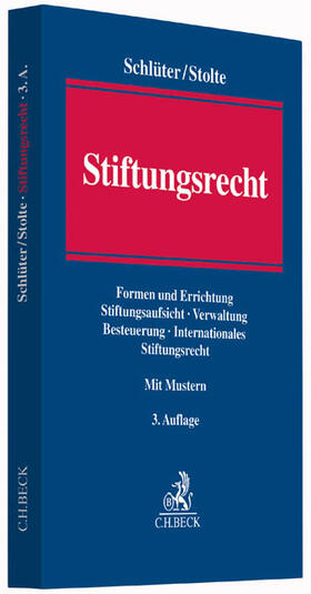 Schlüter / Stolte | Schlüter, A: Stiftungsrecht | Buch | 978-3-406-68252-0 | sack.de