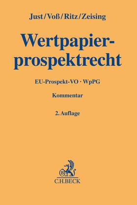 Just / Voß / Ritz / Zeising | Wertpapierprospektrecht: WpPG | Buch | 978-3-406-68281-0 | sack.de