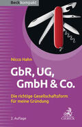 Hahn |  GbR, UG, GmbH & Co. | eBook | Sack Fachmedien