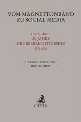 Dreier / Hilty |  Vom Magnettonband zu Social Media | Buch |  Sack Fachmedien