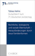 Helms |  Verhandlungen des 71. Deutschen Juristentages Essen 2016 | Buch |  Sack Fachmedien