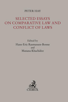 Hay / Rasmussen-Bonne / Khachidze |  Selected Essays on Comparative Law and Conflict of Laws | Buch |  Sack Fachmedien