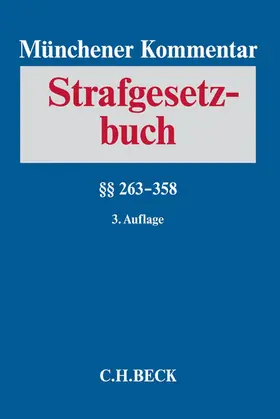 Joecks / Miebach |  Münchener Kommentar zum Strafgesetzbuch: StGB | Buch |  Sack Fachmedien