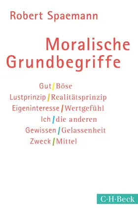 Spaemann |  Moralische Grundbegriffe | eBook | Sack Fachmedien
