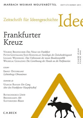  Zeitschrift für Ideengeschichte Heft V/3 Herbst 2011 | Buch |  Sack Fachmedien