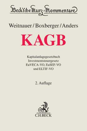 Weitnauer / Boxberger / Anders | KAGB, Kapitalanlagegesetzbuch, Kommentar | Buch | sack.de