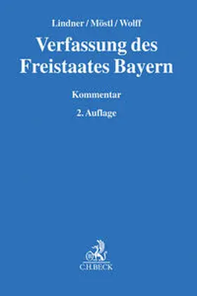 Lindner / Möstl / Wolff | Verfassung des Freistaates Bayern | Buch | 978-3-406-68721-1 | sack.de