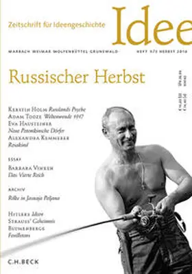 Hacke / Müller |  Zeitschrift für Ideengeschichte Heft X/3 Herbst 2016 | Buch |  Sack Fachmedien