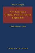 Rücker / Kugler |  New European General Data Protection Regulation | Buch |  Sack Fachmedien